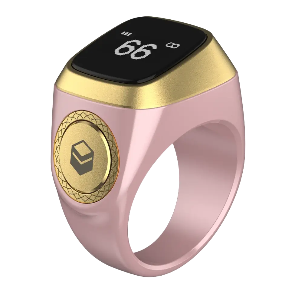 Azan Rind Smart Zikr Ring - Digital Tasbeeh Counter for Dhikr | Alhambra Ring ...